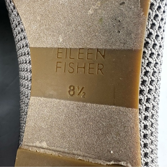 Eileen Fisher Naomi Ballet Flats 8.5 Stretchy Knit Slip On Comfort Shoes Womens - Picture 8 of 8